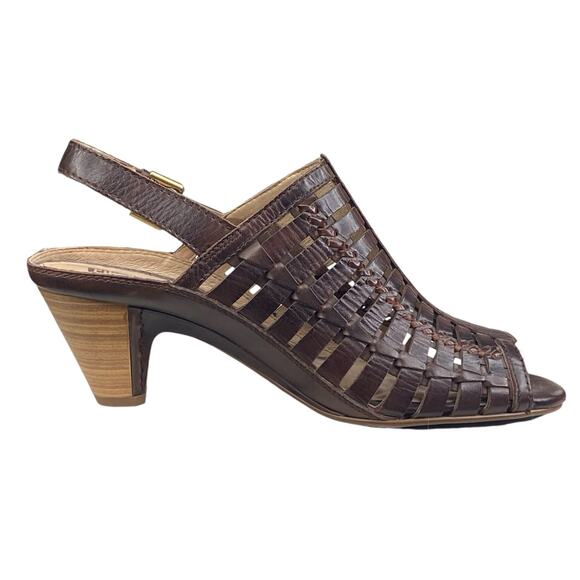 Pikolinos Women's Java Brown Gladiator Slingback Sandal Size US 7.5/8 - Picture 4 of 13